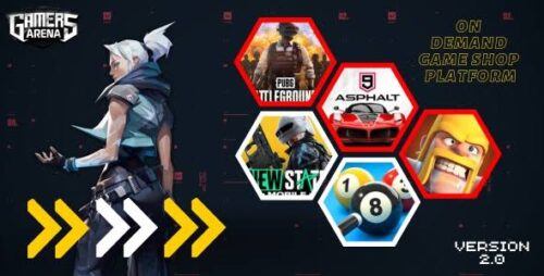 Gamers Arena - Digital Online Game Store, Game Top Up , Voucher & Gamer ID Selling Tools Download
