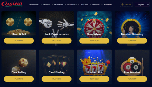 Casino 10 in 1 Source code