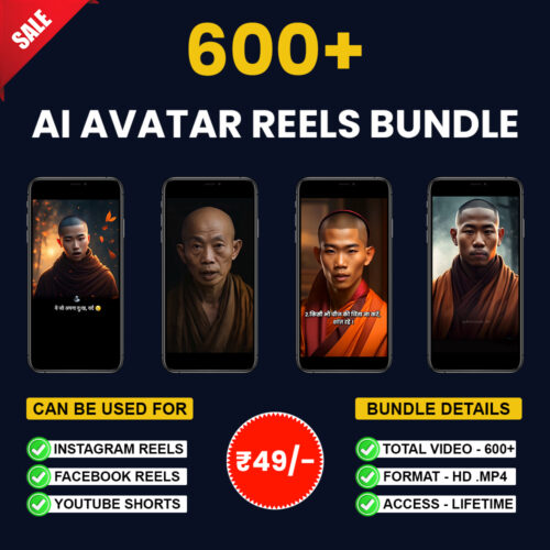 600+ AI Avatar Reels Bundle