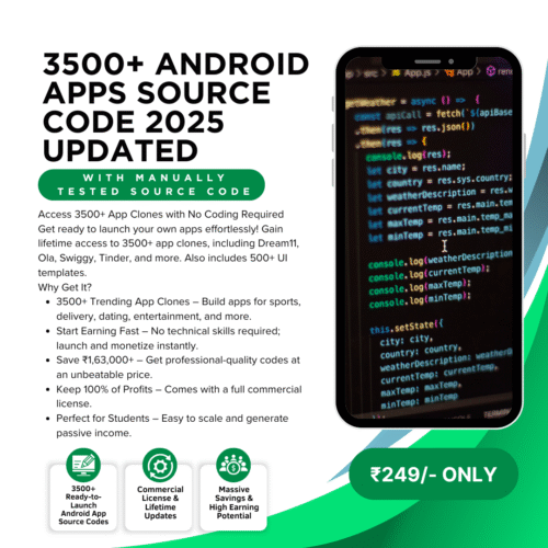 3500+ Android Apps Source Code 2025 Bundle